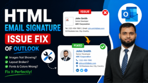 Fix HTML Email Signature Issues in Outlook