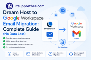 Dream Host to Google Workspace Email Migration Complete Guide (No Data Loss)