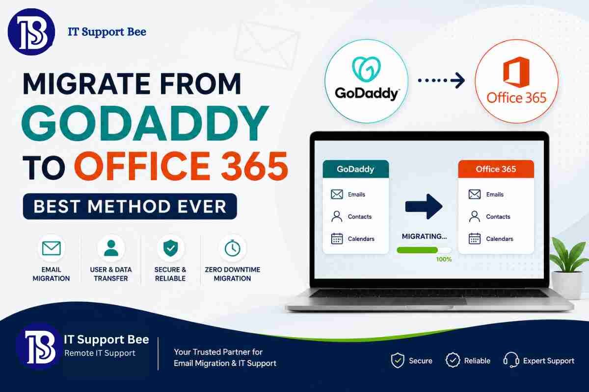 Migrate from GoDaddy to Office 365 Best Method Ever